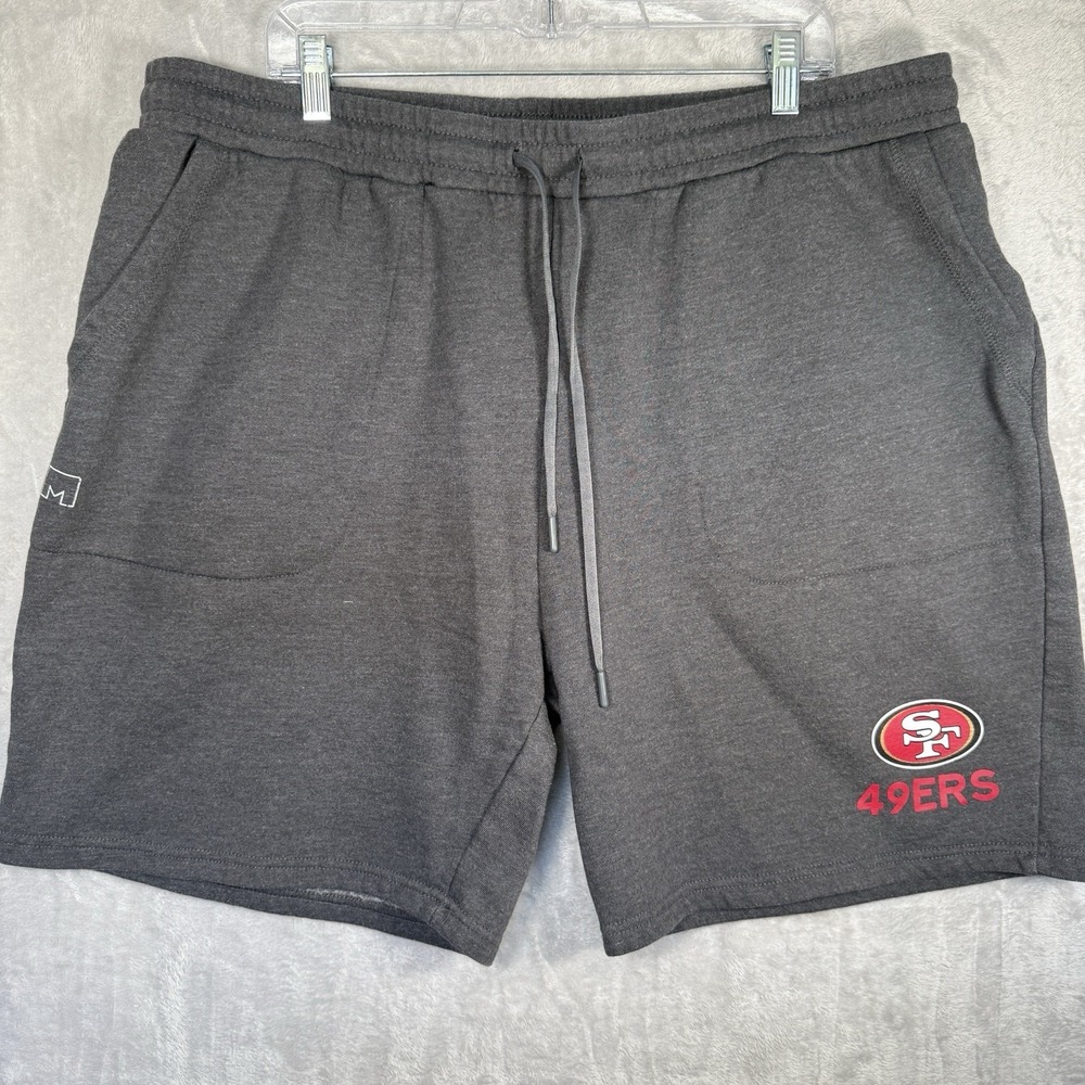 Men's Trackside Fleece Shorts NFL San Francisco‎ 49ers Sz 3X Concept Shorts Jam